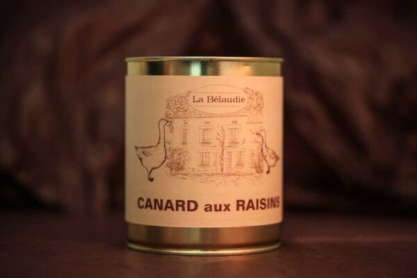 canard aux raisins foie gras palmagri Langon sud ouest